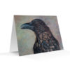 Cover featuring Crow 2020 artwork notecard